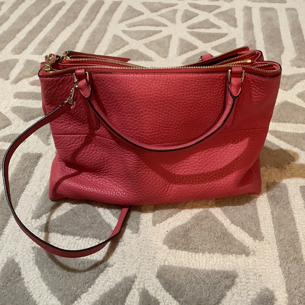 Pink Coach bag - Picture 4 of 6